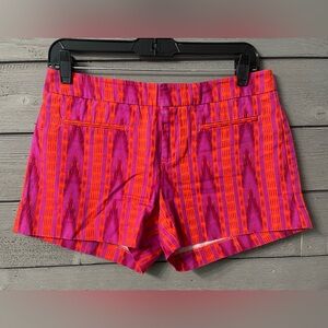 Gap Vibrant Fuschia Red 100% Cotton Shorts Sz 0